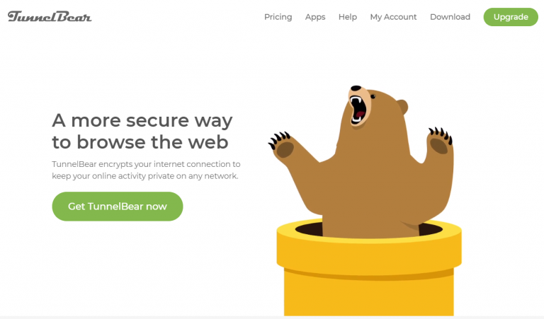TunnelBear测评 网速快，安全性极高，可于中国使用但不稳