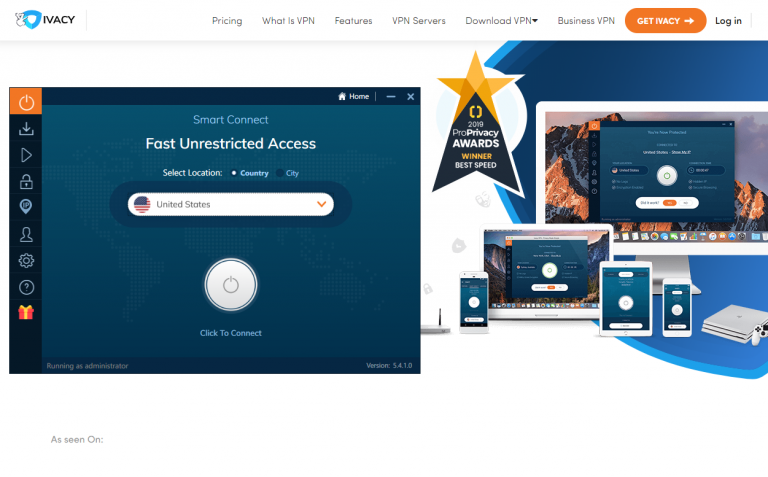 Ivacy测评 在中国可成功翻牆，速度快且可解锁网飞地域内容限制