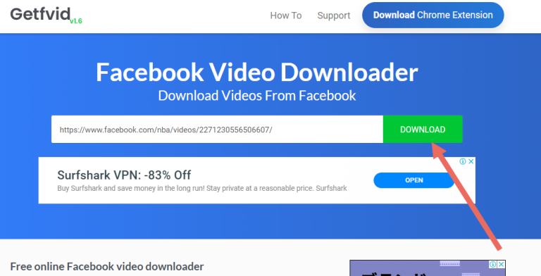 「FB视频下载」教你一键快速下载Facebook视频！改网址、贴连结都行，无需安装