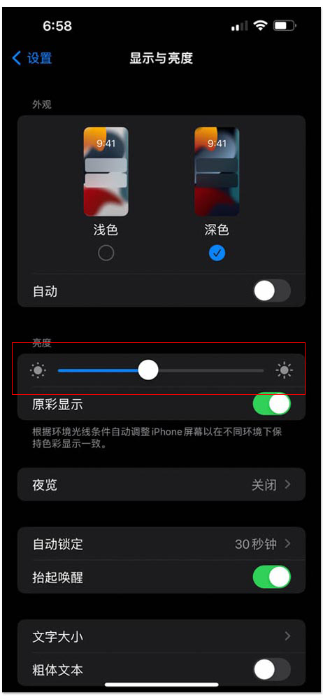 iPhone 13 屏幕闪烁