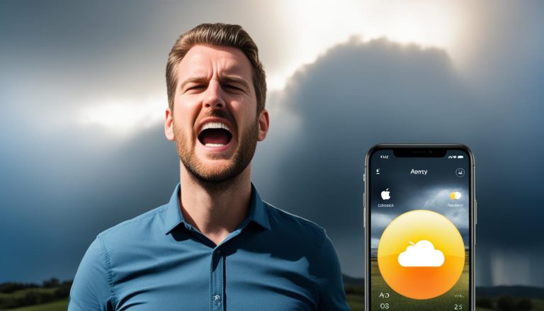 Apple 天氣應用程序無法使用