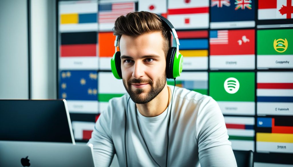 VPN 更改 Spotify 國家設定