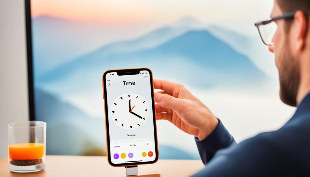 iOS 暫離時間設定