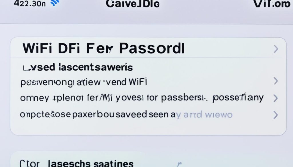 iOS 系統中的 Wi-Fi 密碼相關提示