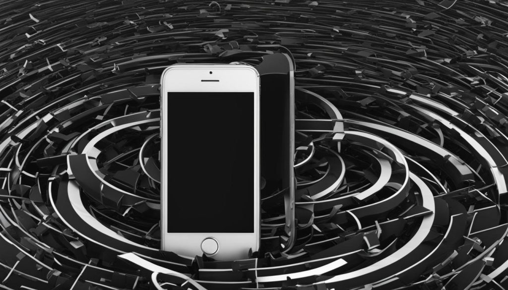 iPhone update stuck
