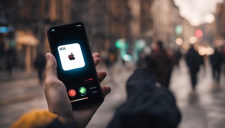 iPhone 上顯示 SOS 是什麼意思