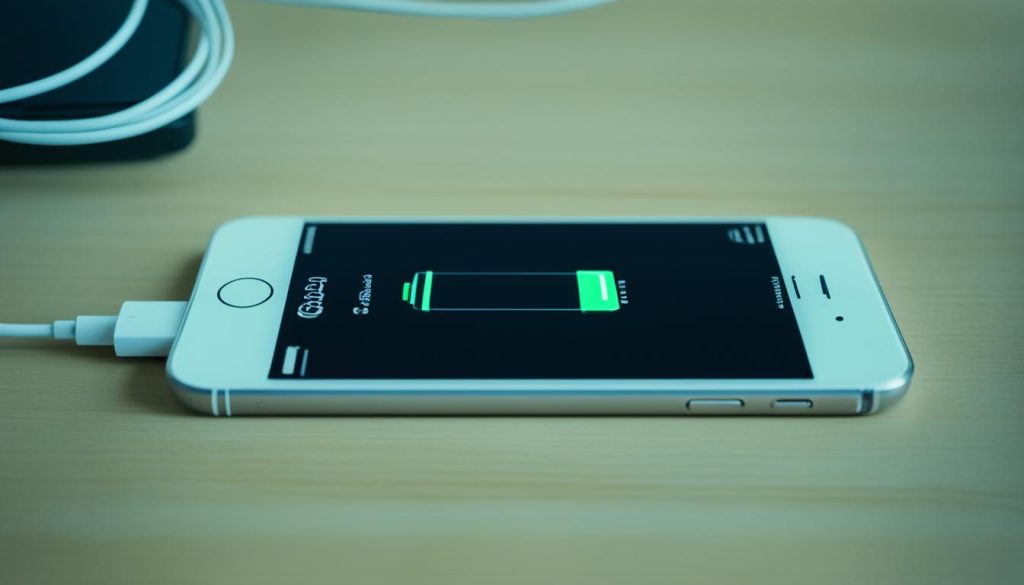 iPhone 充電時黑屏