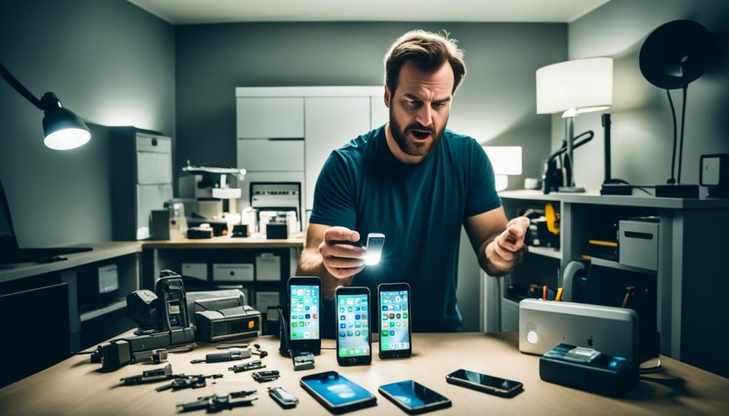iPhone 手電筒不能用