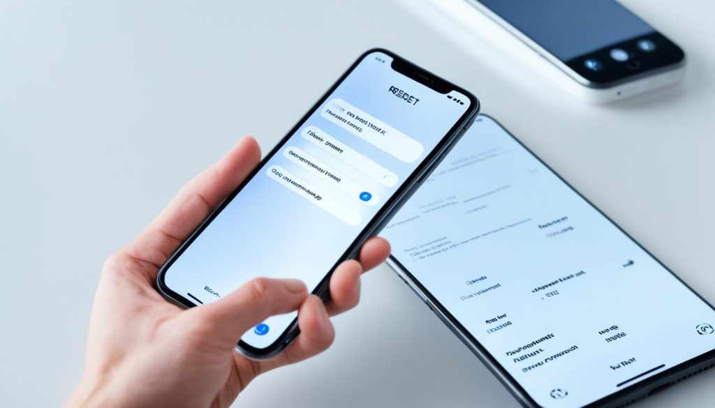 iPhone重置快速救援方法