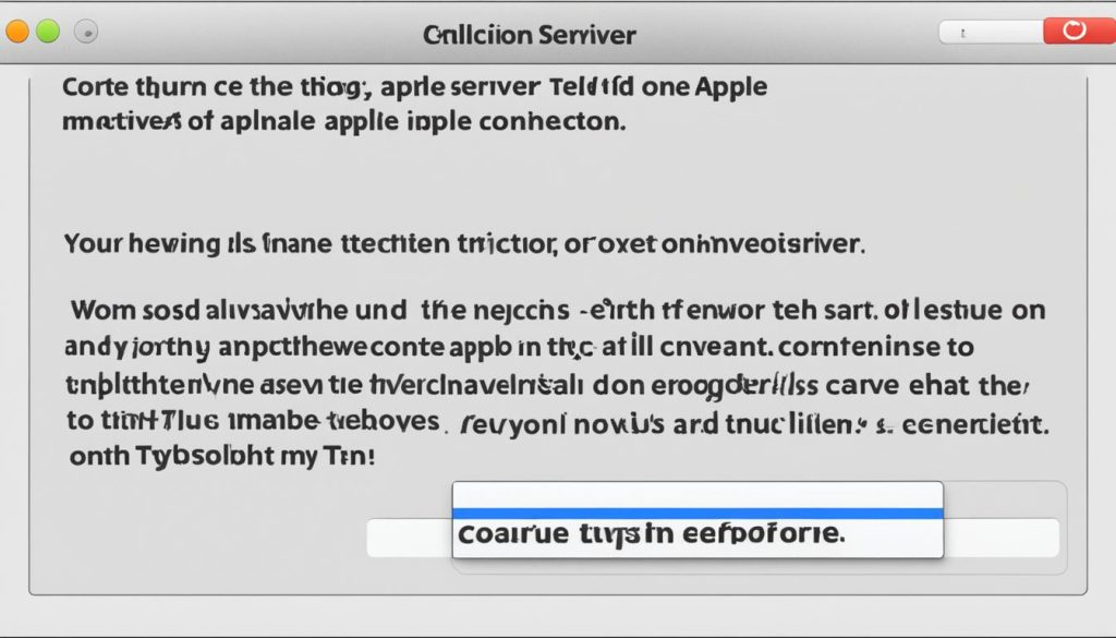 修復連接Apple ID伺服器錯誤圖片