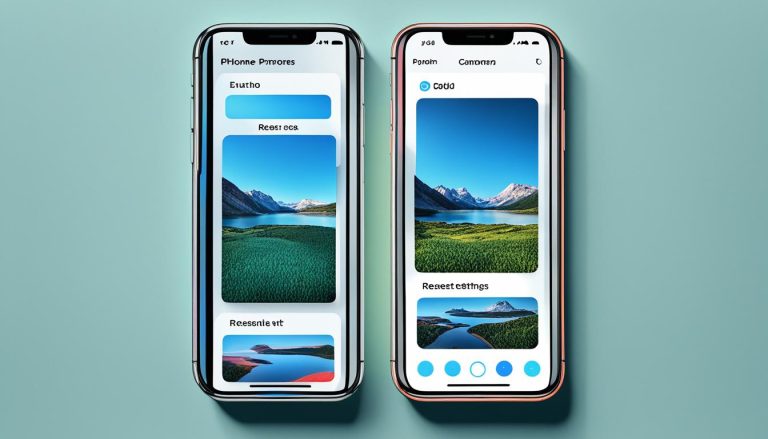 如何重置 iPhone 相機