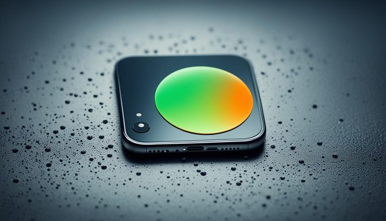 電池旁邊的綠點